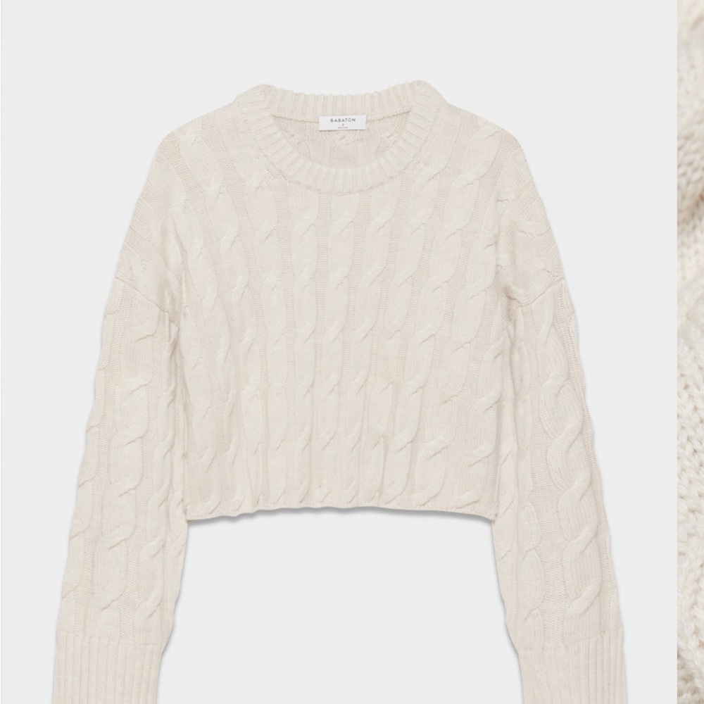 Aritzia Babaton Glory Merino Wool Sweater